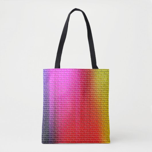 Rainbow colors abstract background. Gradient.abstr Tasche (Vorderseite)