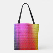 Rainbow colors abstract background. Gradient.abstr Tasche (Rückseite)