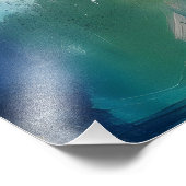 Rainbow Colors Abstrakt Art Fotodruck (Ecke)