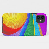 Rainbow Colors Abstrakt Fantasy Case-Mate iPhone Hülle (Rückseite (Horizontal))