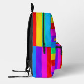 Rainbow Colors Bedruckter Rucksack (Links)