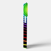 Rainbow Colors Circles iPhone Case - Wählen Sie Fa (Rückseite / Rechts)