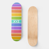 Rainbow Colors Custom Skateboards (Vorderseite)