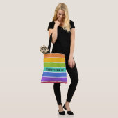 Rainbow Colors Custom Taschen (Am Model)