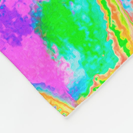 Rainbow Colors Fiesta Succulent Sedum Rosette Fleecedecke (Ecke)