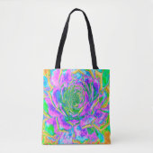 Rainbow Colors Fiesta Succulent Sedum Rosette Tasche (Vorderseite)