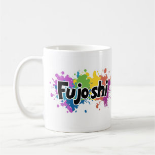 Rainbow Colors Fujoshi Slogan Kaffeetasse