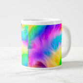 Rainbow Colors Fur Design-75293 Jumbo-Tasse (Vorderseite Rechts)