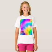 Rainbow Colors Fur Design-75293 T-Shirt (Vorne ganz)