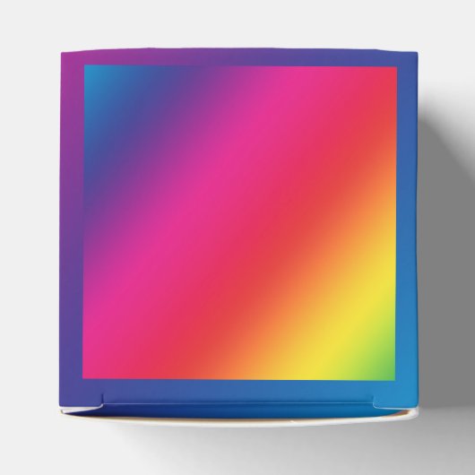 Rainbow Colors Gevor Box Geschenkschachtel (Oben)