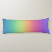 Rainbow Colors Gradient Seitenschläferkissen (Rückseite)