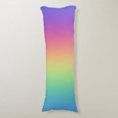 Rainbow Colors Gradient Seitenschläferkissen (Vorderseite Vertikal)