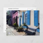 Rainbow Colors in Charleston, South Carolina Postkarte (Vorne/Hinten)