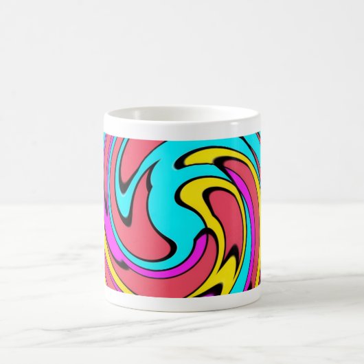 Rainbow Colors In Slides Kaffeetasse (Mittel)