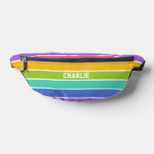 Rainbow Colors individuelle Name Bauchtasche (Ablage )
