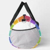 Rainbow Colors individuelle Name Duffle Bag (Rechts)
