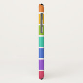 Rainbow Colors individuelle Name Telefongehäuse Case-Mate iPhone Hülle (Hinten/Links)