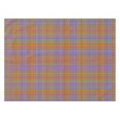 Rainbow Colors Kariert Tartan Pattern Tischdecke (Vorderseite (Horizontal))