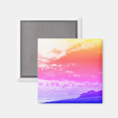 Rainbow Colors Landschaft Cape Town Magnet (Vorderseite/Rückseite)