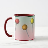 Rainbow Colors Lollipop Tasse (Links)