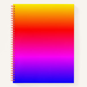 Rainbow Colors-Notebook Notizblock