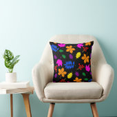 Rainbow Colors of Autumn Throw Cushion Kissen (Stuhl )