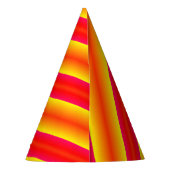 Rainbow Colors Party Hat Partyhütchen (Rückseite)