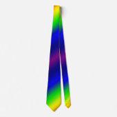 Rainbow Colors Pattern Krawatte (Vorderseite)