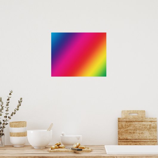 Rainbow Colors Poster (Küche)