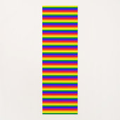 Rainbow Colors Pride Flag LGBTQIA+ Yogamatte (Vorderseite)