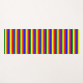 Rainbow Colors Pride Flag LGBTQIA+ Yogamatte (Vorderseite (Horizontal))