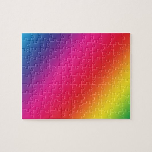 Rainbow Colors Puzzle (Horizontal)