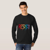 Rainbow Colors Resist T-Shirt (Vorne ganz)