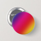 Rainbow Colors Round Button (Vorne & Hinten)