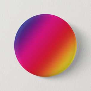 Rainbow Colors Round Button