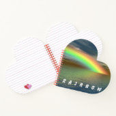 Rainbow Colors Sea Ocean Funkelnd Notebook Notizblock (Innenseite)