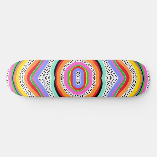 Rainbow Colors Skateboard (Horizontal)