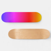 Rainbow Colors Skateboard Colorful (Horizontal)