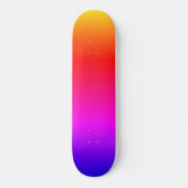 Rainbow Colors Skateboard Colorful (Vorderseite)
