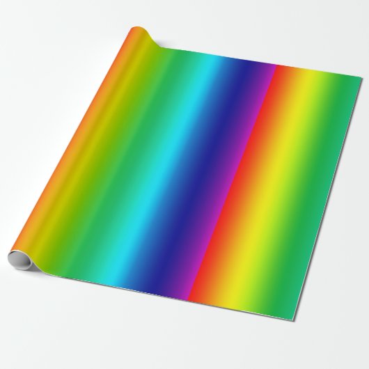 Rainbow Colors Spectrum Geschenkpapier (Ungerollt)