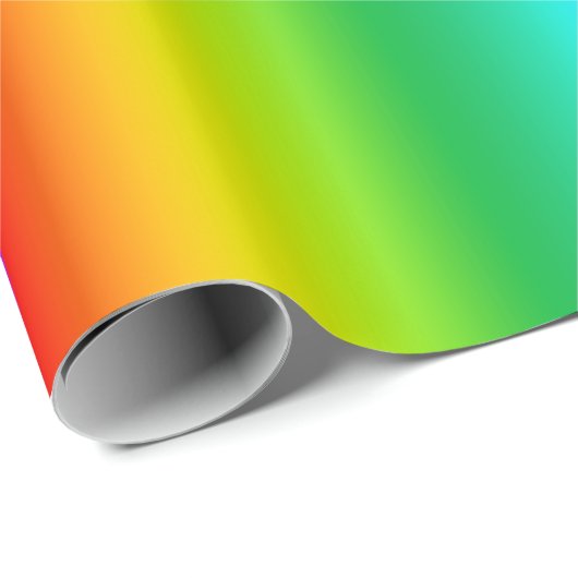 Rainbow Colors Spectrum Geschenkpapier (Rolleneckpunkt)