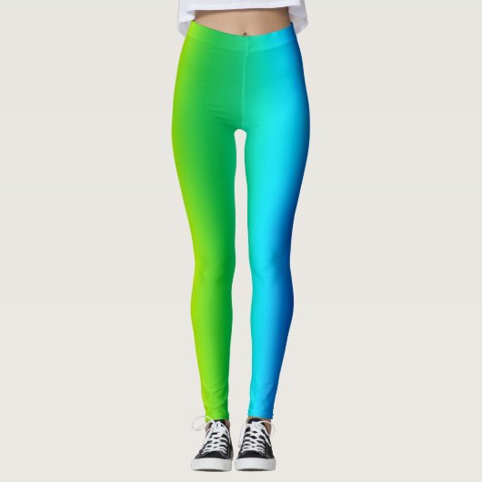 Rainbow Colors Spectrum Leggings (Vorderseite)