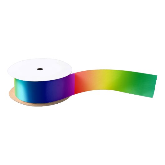 Rainbow Colors Spectrum Satinband (Spule)
