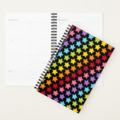 Rainbow Colors Stars Print Notebook Planner Planer (Anzeige)