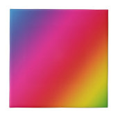 Rainbow Colors Tile/Trivet Fliese (Vorderseite)