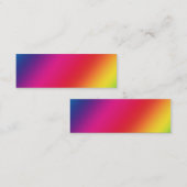 Rainbow Colors Visitenkarte (Vorne/Hinten)