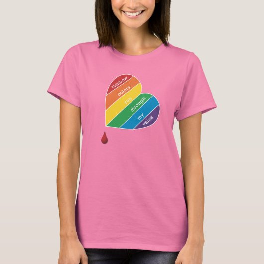 Rainbow Colors Women's T - Shirt (Vorderseite)