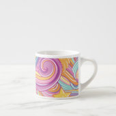 Rainbow Comet: Magical Dreamy Sky. Espressotasse (Rechts)