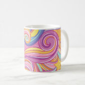 Rainbow Comet: Magical Dreamy Sky. Kaffeetasse (VorderseiteRechts)