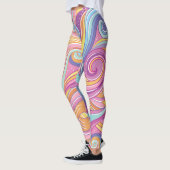 Rainbow Comet: Magical Dreamy Sky. Leggings (Links)